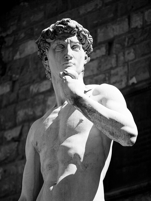 Copy Of Michelangelo’s David In Florence