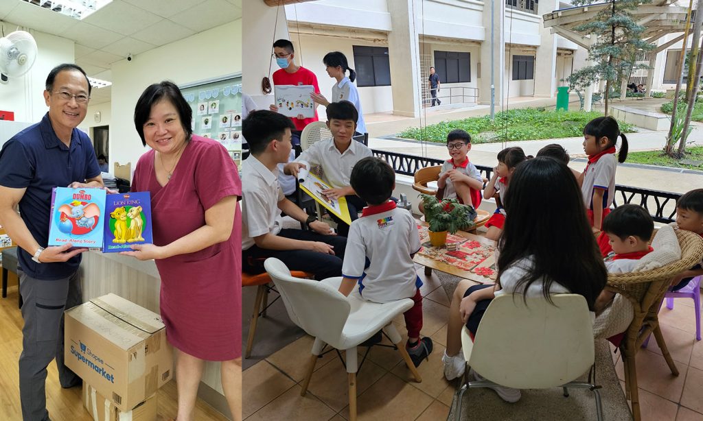 Christian Fellowship students pilot Reading Buddy programme with community