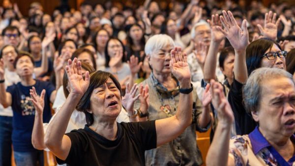 About 1,300 Methodists gathered at Paya Lebar Methodist Church for the TRAC Prayer Conference