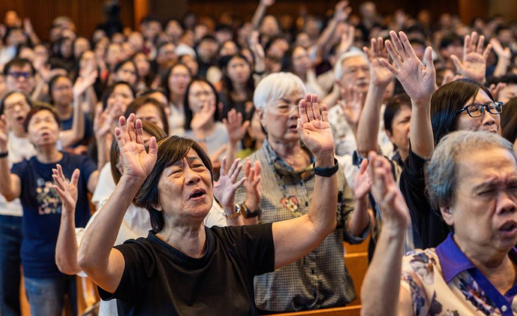 About 1,300 Methodists gathered at Paya Lebar Methodist Church for the TRAC Prayer Conference